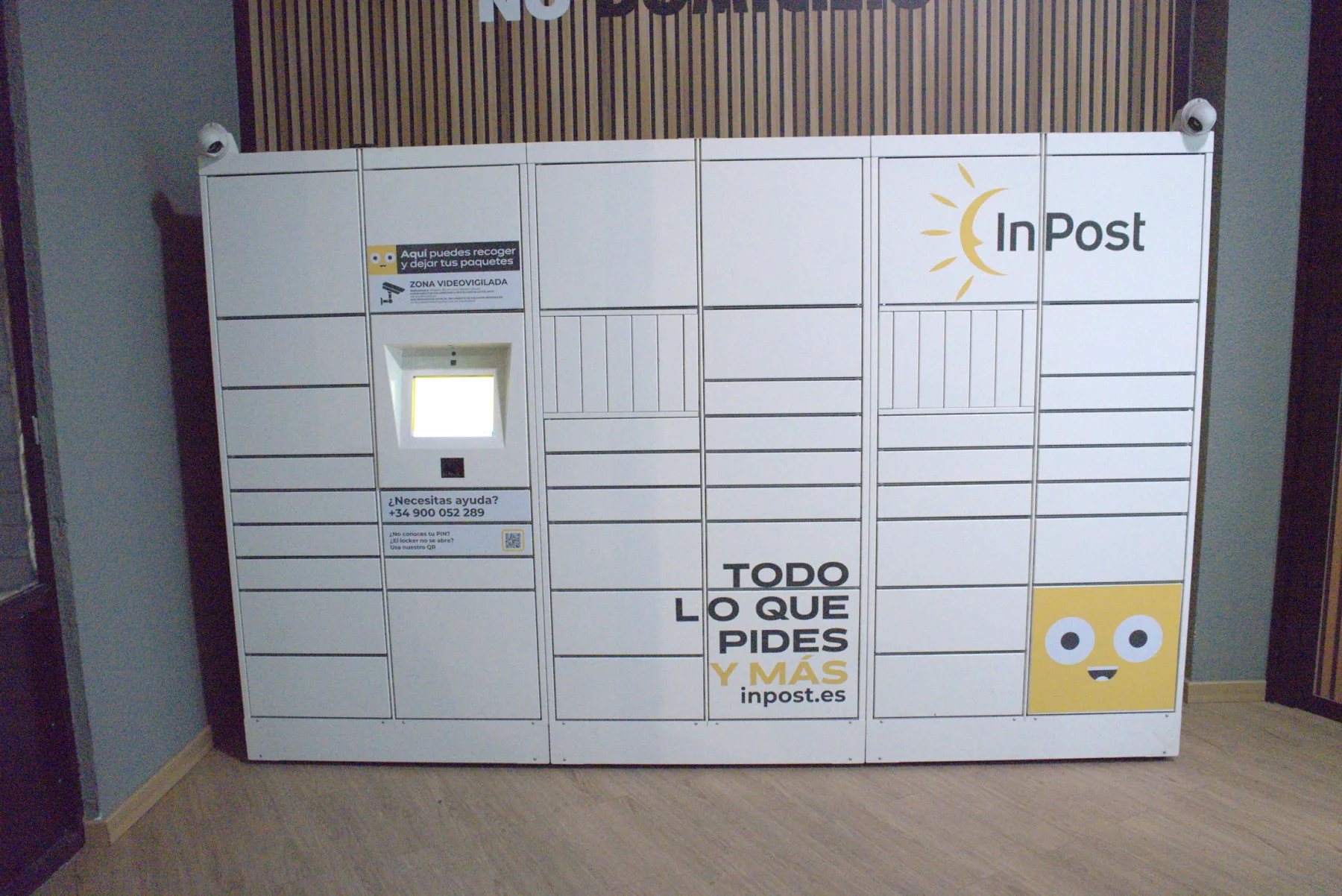 Punto InPost de recogida de paquetes 24 horas en el local